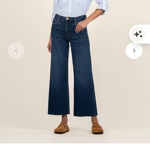 Kut from the Kloth Meg High Rise Wide Leg Jeans